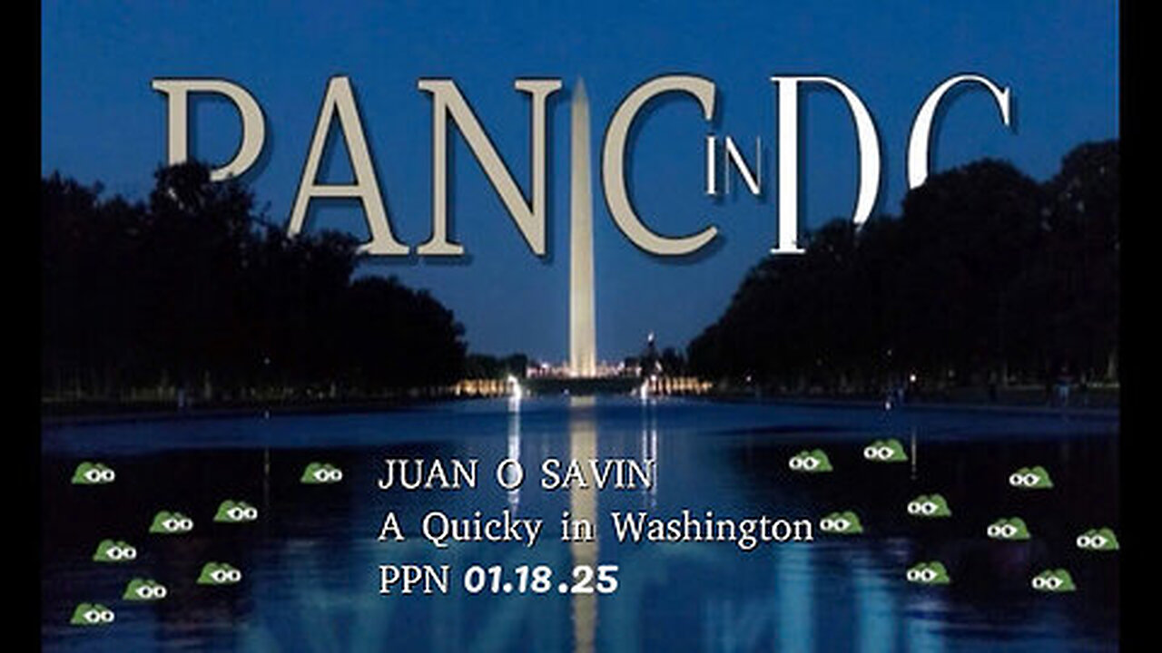 JUAN O SAVIN UPDATE 01.18.2025 - A quick meeting in WASHINGTON (DC)