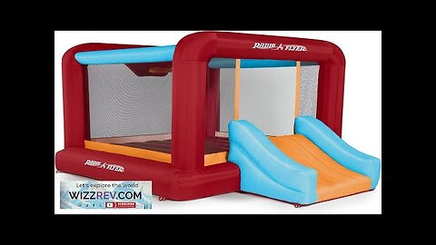 Radio Flyer XL Backyard Bouncer Inflatable Bounce House with Slide for Kids Review