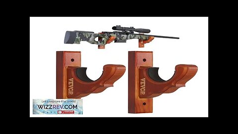 VEVOR Gun Rack Wall Mount Horizontal Gun Rack and Shotgun Hooks Single Review