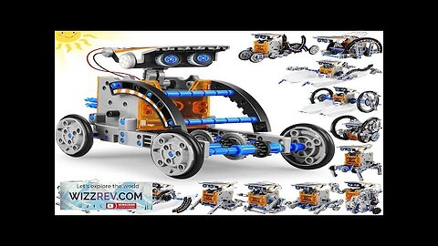 STEM 13-in-1 Education Solar Power Robots Toys for Boys Age 8-12 DIY Review