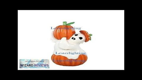 giant outdoor Spooky halloween hanuting show sculpture pumpkin props decorations Ghost in Review