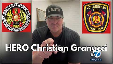 LAFD Fire Department Former Capt and Hero 'Christian Granucci' about the Vaccine Tyranny