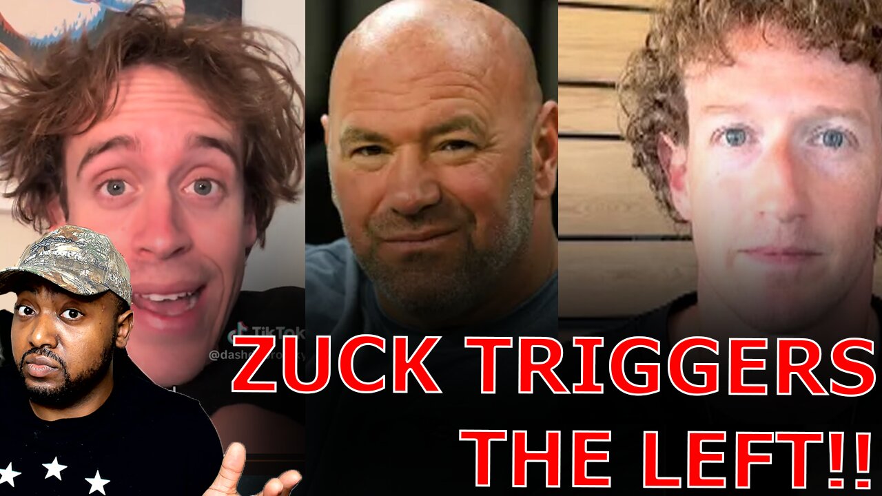 Liberals RAGE Over Mark Zuckerberg Hiring Dana White & Forcing Facebook To BEND THE KNEE To Trump