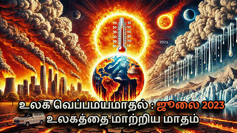 Global Boiling Explained in Tamil | July 2023 - Earth's Hottest Month Ever