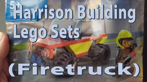 Harrison Building Lego Sets (Firetruck)