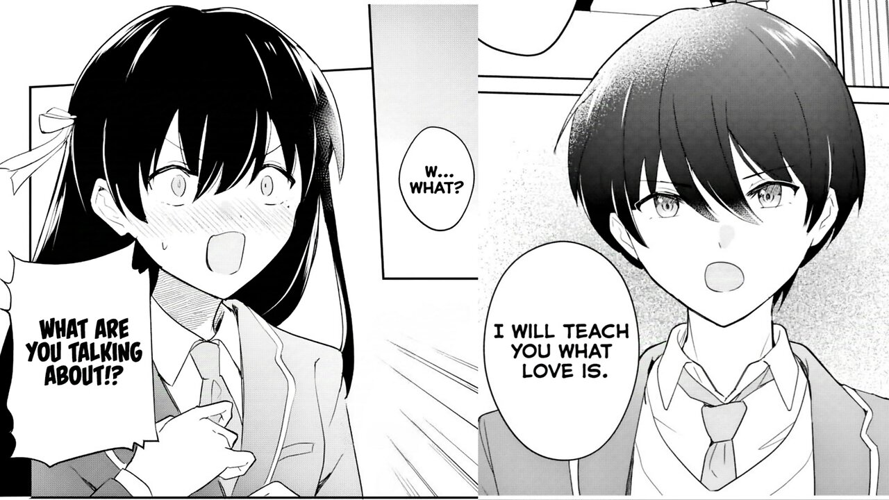 The Girl Blushed Bashfully Upon Hearing About Love !! - Manga Recap