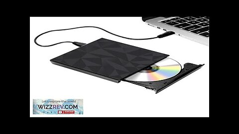 Mechzone Portable USB3.0 Type-C Optical Drives Black Tray Type External DVD-RW Max.24X Review