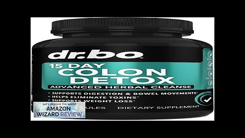 Colon Cleanser Detox for Weight Flush 15 Day Intestinal Cleanse Pills Review