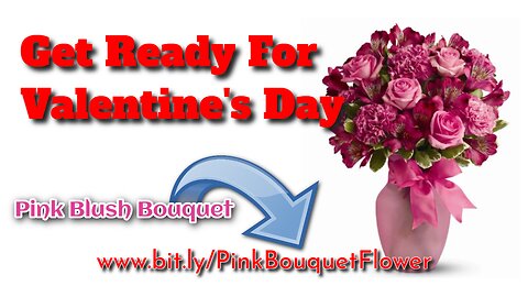Valentine's Day Flowers 2025 Pink Blush Bouquet - Deluxe