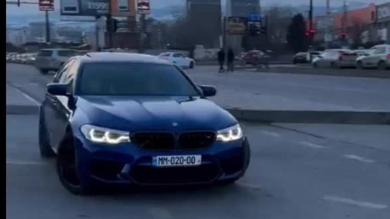 BMW drifting