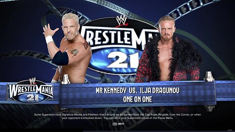 WWE 2k24 Mr Kennedy vs Ilja Dragunov