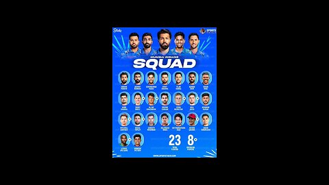 IPL MI SQUAD 2025/IPL 2025