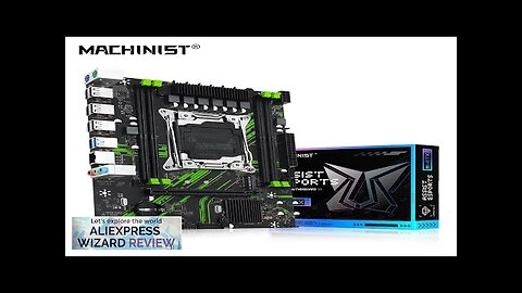 MACHINIST X99 Motherboard X99 PR9 Support LGA 2011-3 Intel Xeon E5 V3&V4 Review