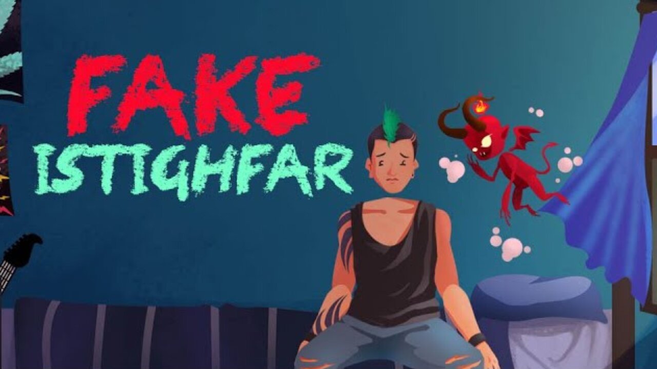 ⚠️ Fake Istighfar – Nouman Ali Khan (Animated) | Are You Truly Repenting?