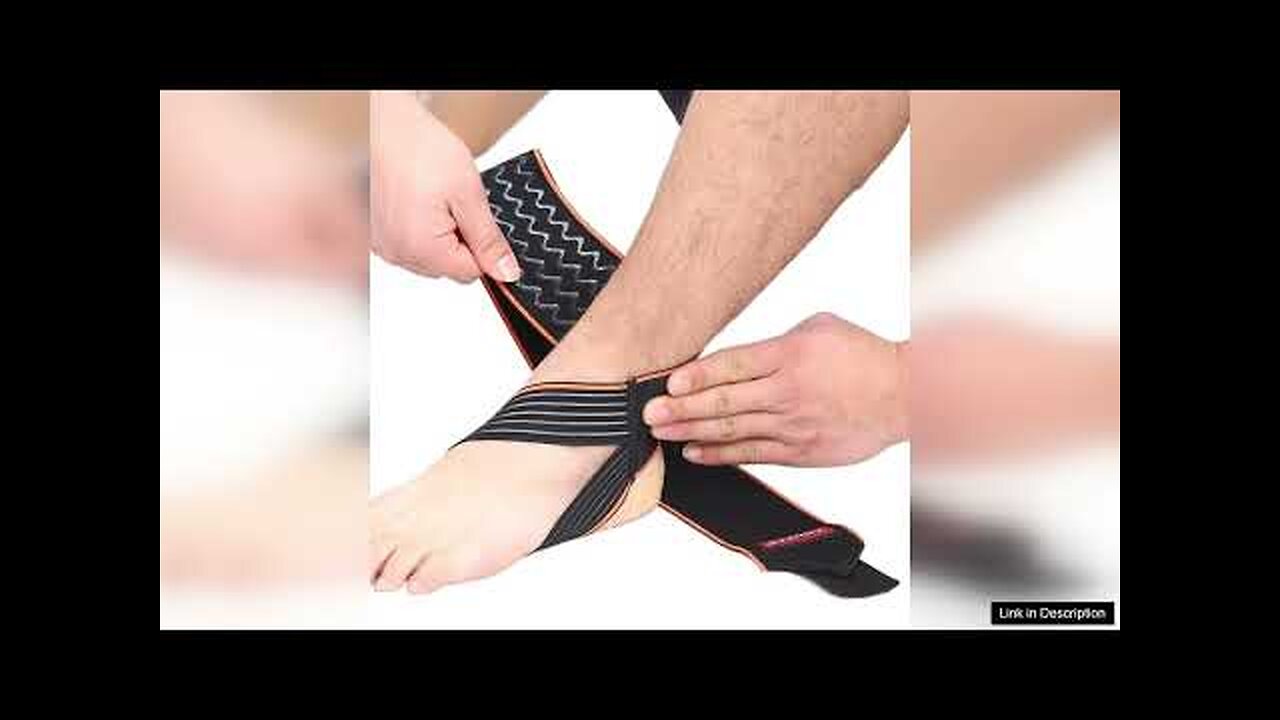 AOLIKES 1PCS Ankle Support Adjustable Ankle Brace Breathable Nylon Material Super Elastic Review