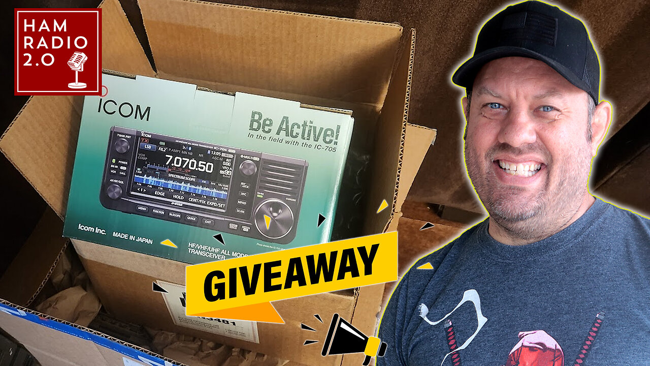 We're Giving Away a New IC-705 Radio TONIGHT!