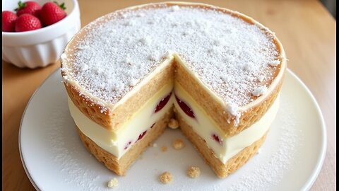 The best cake I've ever eaten! 5-minute recipe! No baking, no gelatine!