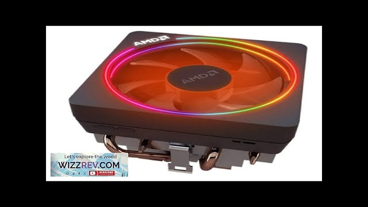 AMD Wraith Prism RGB LED CPU Heatsink Cooler AM4 OEM Review