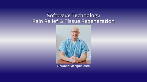 Pain Relief/Tissue Regeneration - Softwave Technology