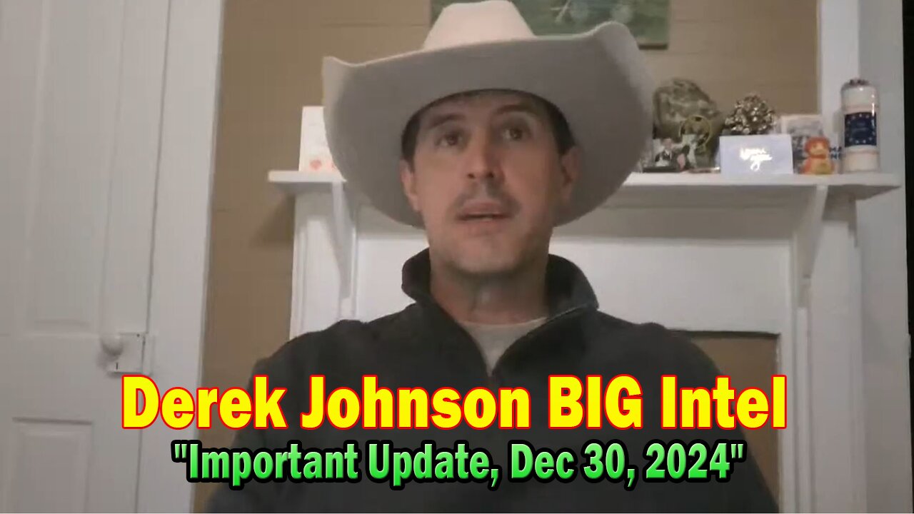 Derek Johnson BIG Intel: "Derek Johnson Important Update, Dec 30, 2024"