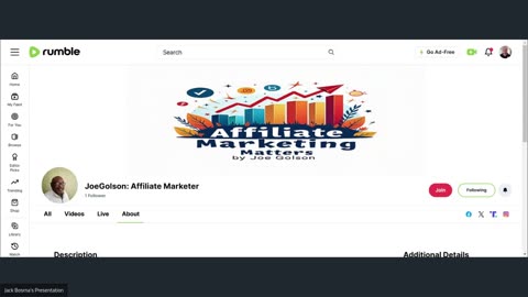 JoeGolson: Affiliate Marketer
