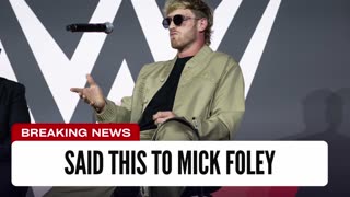 Here Is What Logan Paul Said To Mick Foley At Royal Rumble