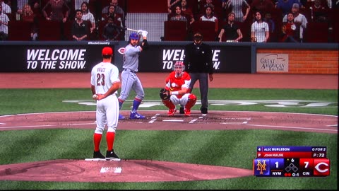 MLB The Show: Cincinnati Reds vs New York Mets (S8 G80)