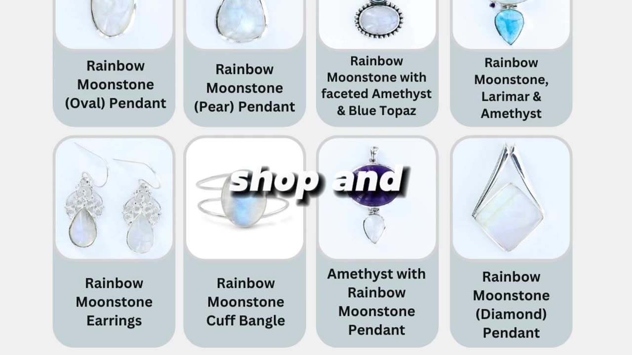 Rainbow #moonstone – The Stone of New Beginnings #antouniquejewels #crystaljewellery #crystals