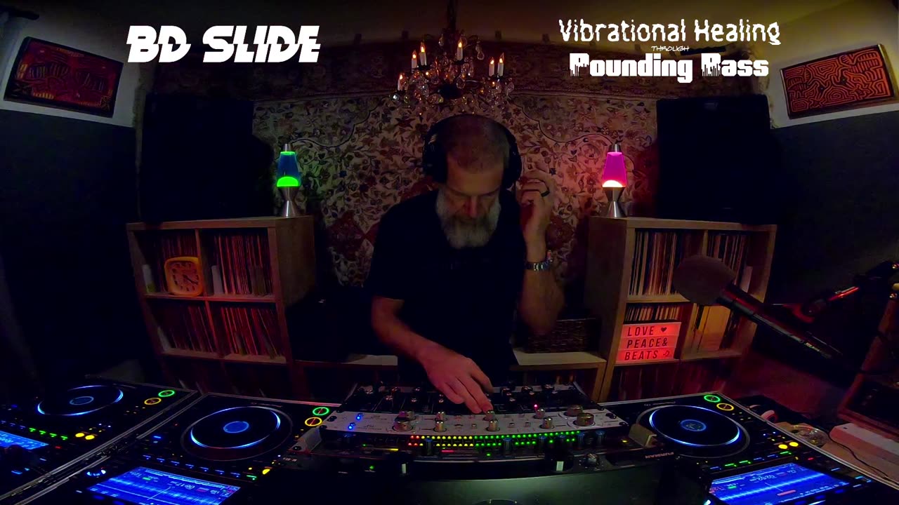 Vibrational Healing Through Pounding Bass, BD Slide Live, 1/12/25 (tribute to Joelski)