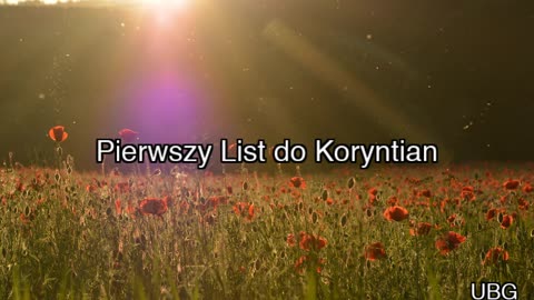 Nowy Testament - 7. UBG - 1 list do Koryntian