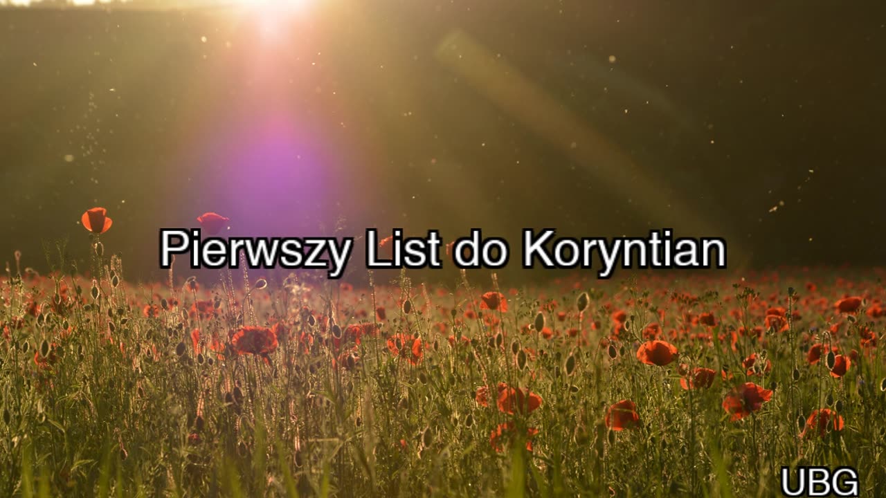 Nowy Testament - 7. UBG - 1 list do Koryntian