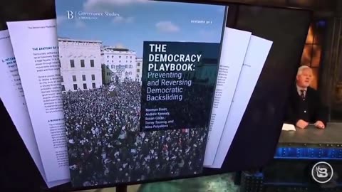In September 2020, Glenn Beck discussed Norm Eisen and his democracy color revolution handbook