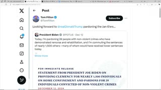 Tom Fitton: Biden DOJ Confirms FBI Present on January 6! | 01/07/25