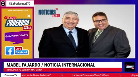 🔥 ¡Lo Último en Noticias, Deportes y Entretenimiento EN VIVO! Únete a La Nueva Poderosa 670 AM 🔥