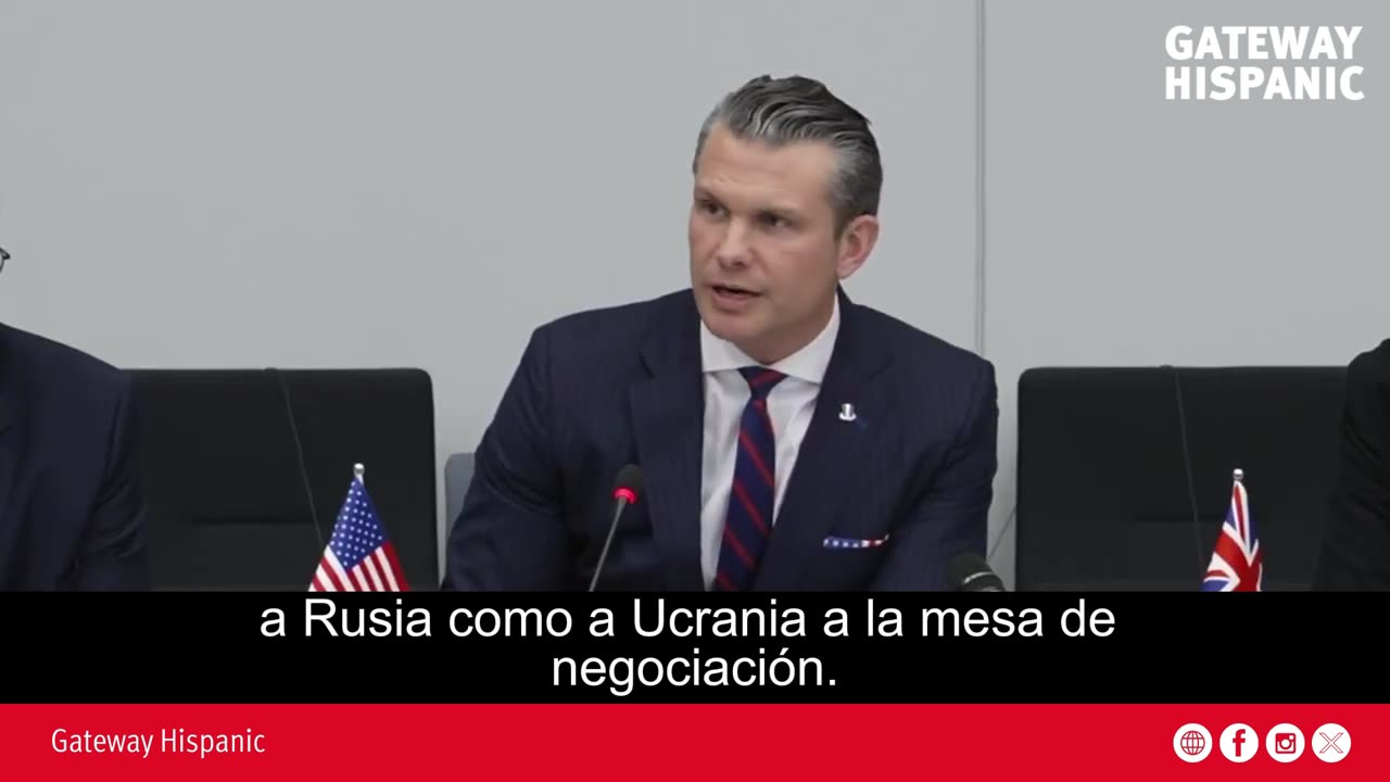 Pete Hegseth: "The bloodshed must stop, and this war must end"