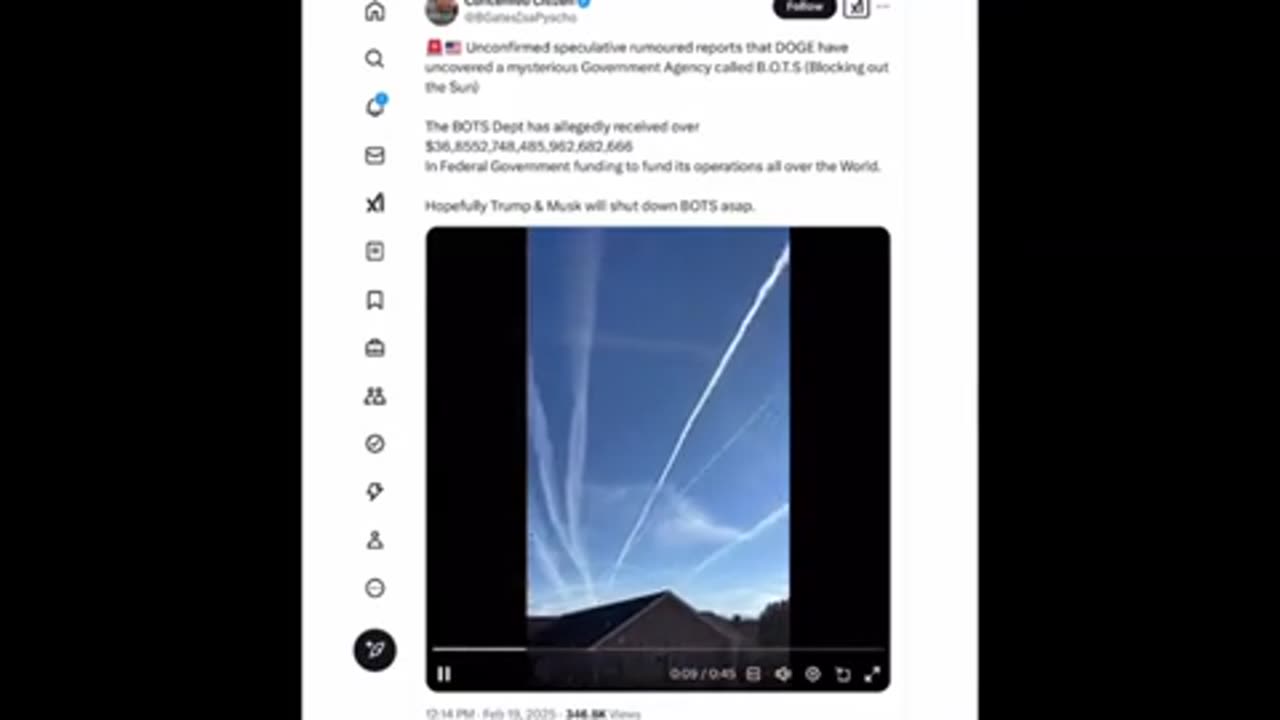 Chem Trails ..
