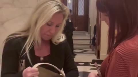 Rep. Marjorie Taylor Greene: "You going to talk about the Biden family that was pardoned?"