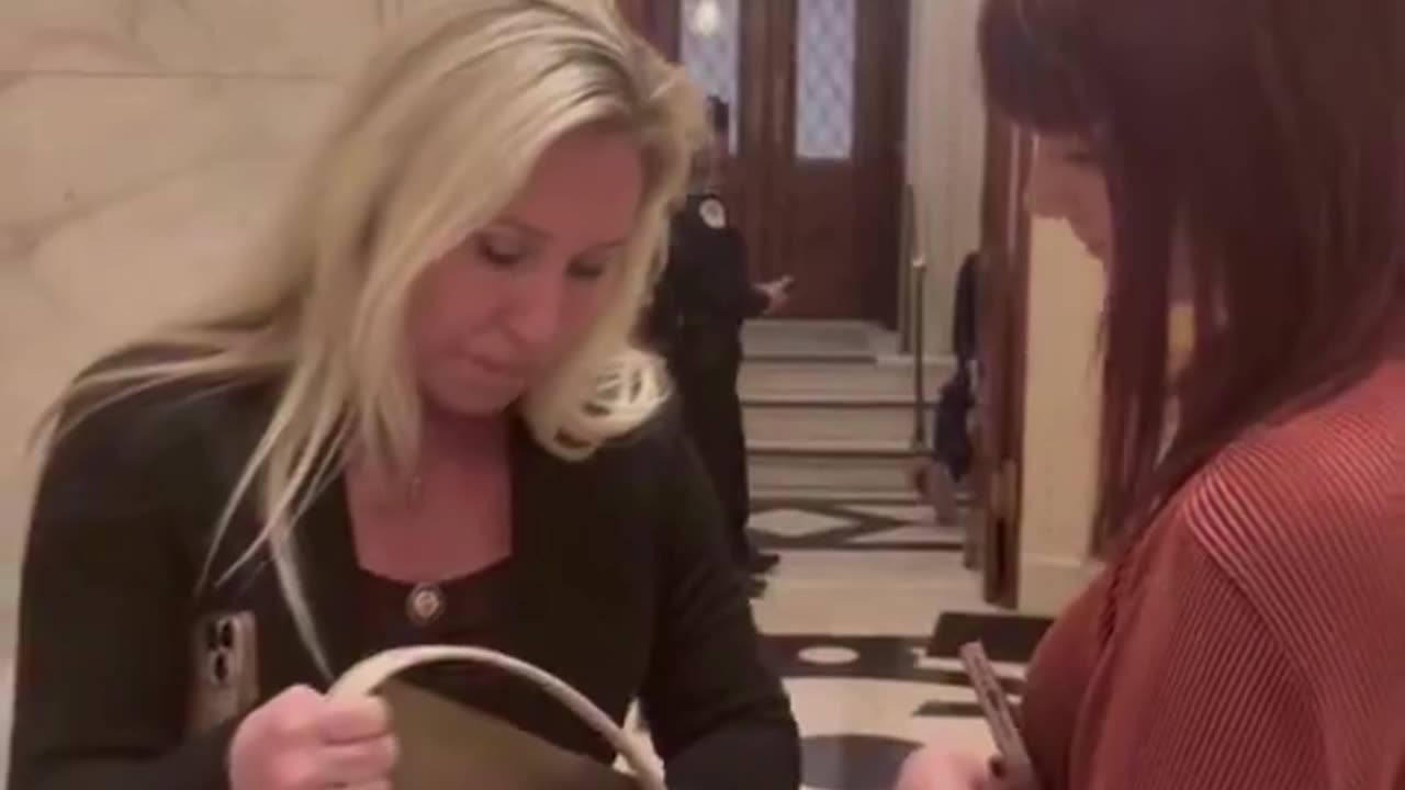 Rep. Marjorie Taylor Greene: "You going to talk about the Biden family that was pardoned?"