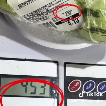 Denuncia sobre a pesagem de alimentos no Zaffari