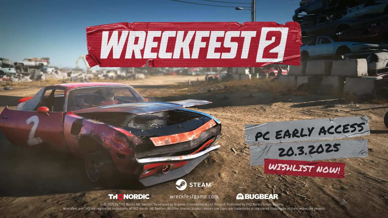 Wreckfest 2 - Official Early Access Announcement Trailer