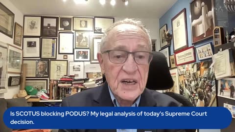 Is SCOTUS blocking PODUS? My legal analysis of today's Supreme Court decision.