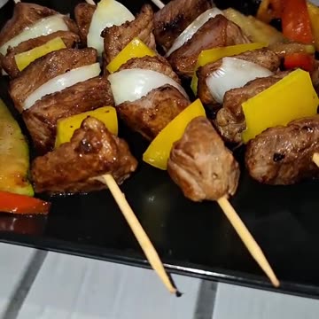 Beef on a stick is the name of the game