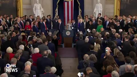 President Donald Trump’s swearing-in and inaugural address