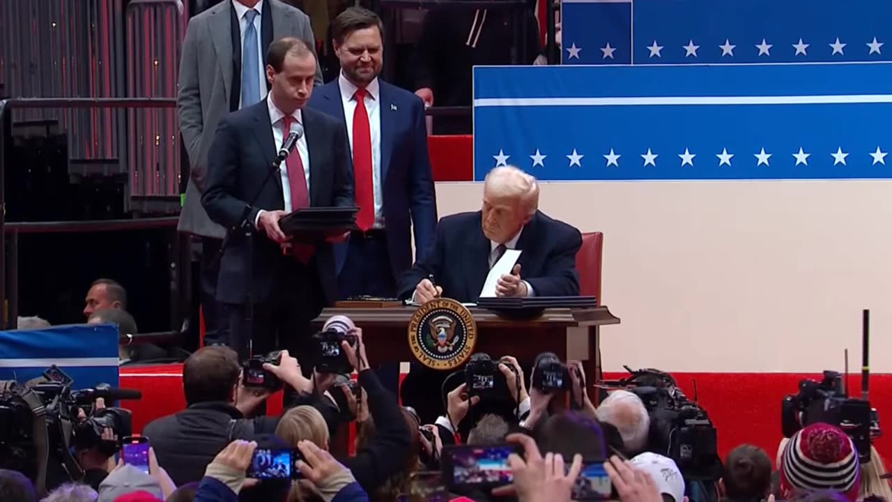 President Trump signed an executive order to withdraw the USA from the Paris Climate Agreement