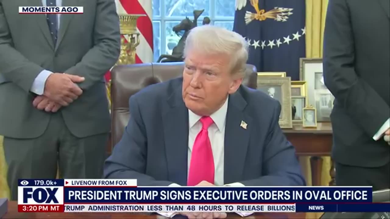 President Trump signs new executive orders