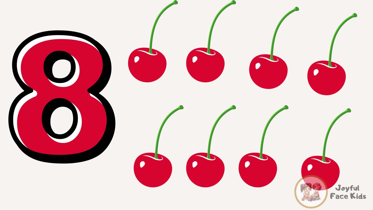 Learn 1 to 10 Numbers _ Fruit Names _ 123 Counting for Kids _ Educational Video for Kids!