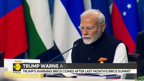 Donald Trump Threatens BRICS Nation Including India
