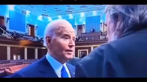 BIDEN "“Did you notice when you fly over with a helicopter places with blue roofs didn’t burn