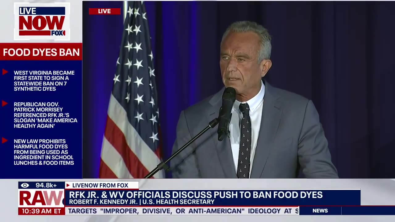 *** MUST WATCH *** RFK Jr. vows to 'Make America Healthy Again" | LiveNOW from FOX