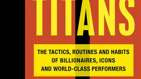 Tools of Titans by Tim Ferriss | Summary